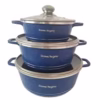 Luxury High-End 6Pcs Non-Stick Gas Casseroles Thicken Cast Aluminum Pots - Image 2